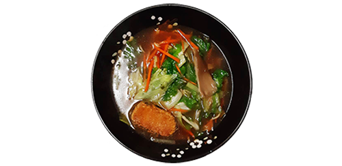 什錦湯麵・中平素食之家